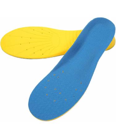 Plantar Fasciitis Orthotic Shoe Insoles - Cushioned Arch Support and Heel Cushioning (L Women 8-13 / Men 7-12) - Buy Online on GoSupps.com