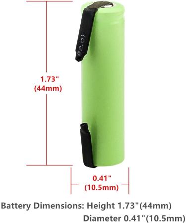 Kastar 4-Pack Battery Replacement for Waterpik SR-3000 Toothbrush & Electric Devices | Durable Performance & Universal Compatibility - Buy Online on GoSupps.com