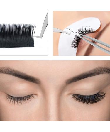 Eyelash Extensions 0.15mm C Curl Mix 8-15mm Matte Black Individual Lashes | Salon Quality Supplies for Flawless Look | Various Thickness Options Available - Buy Online on GoSupps.com