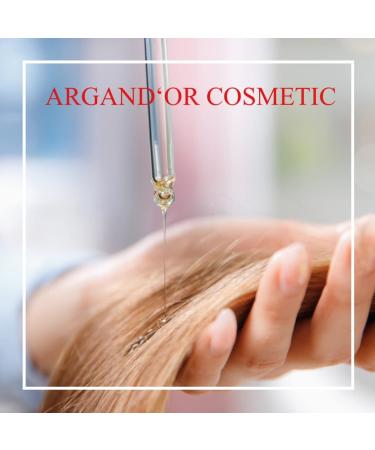 Argand'or Organic Argan Oil for Dry Hair - 50ml | Strengthens Smooths & Adds Gloss | Vegan - Buy Online on GoSupps.com