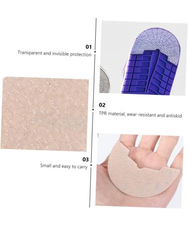 NOLITOY Anti-Slip Shoe Pads - 2 Pairs Non-Slip Shoe Grip Stickers for Enhanced Sole Grip | Ideal for Sports & Fitness - Buy Online on GoSupps.com