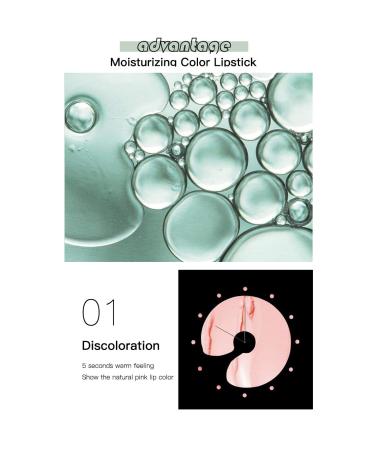 3-Piece Aloe Vera Moisturizing Lipstick Set | Beexy Transparent Magic Temperature Change Waterproof Makeup Kit - Buy Online on GoSupps.com