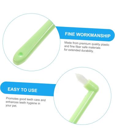 BELLIFFY 1pc Fine Fiber Plastic Cat Toothpaste Kitten Toothbrush Pet Supplies Pet Toothbrush - Buy Online on GoSupps.com