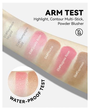 Professional Matte Bronzer Stick - Waterproof Cream Contour Makeup #6 (30g) - Easy to Use Durable Face Contour Tool - Buy Online on GoSupps.com
