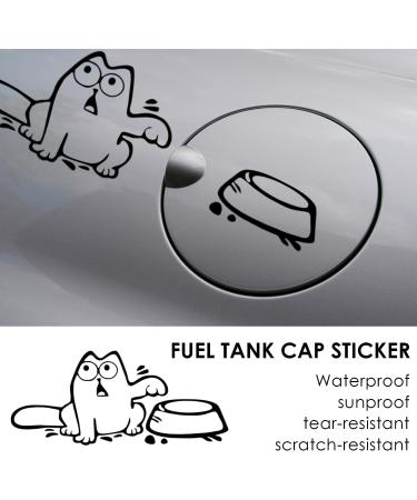 NyxSeat 4 Funny Cat Car Stickers - Unique Designs International Shipping for All Cars - Buy Online on GoSupps.com