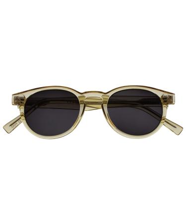 Opulize Women's Rox Reading Glasses (Pack of 1) +1.50 Diopters Transparent Gold
