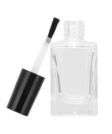 Nail Polish Bottle 2.7 x 1 Inch Nail Polish Container Clear Glass Empty Nice Size for Nails