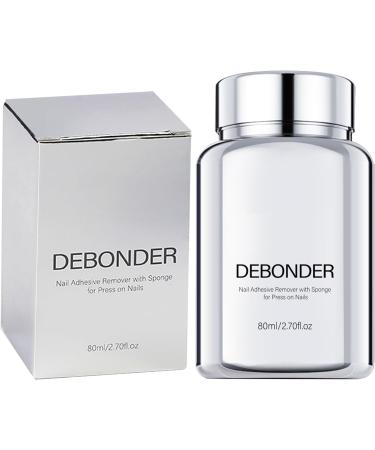 Nail adhesive remover advanced removal 80 ml multifunctional gel glue remover optimized cleaning process precise formula for fingernails and toenails use - Buy Online on GoSupps.com