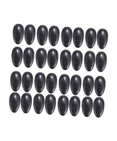 minkissy 50 Pair Waterproof Ear Plugs Silicone Ear Covers Ear Shield Protector Ear Protectors for Hair Dryer Heat Ear Covers for Hair Dye Waterproof Ear Cover Ear Muffs Dedicated 7.5x4cm Black