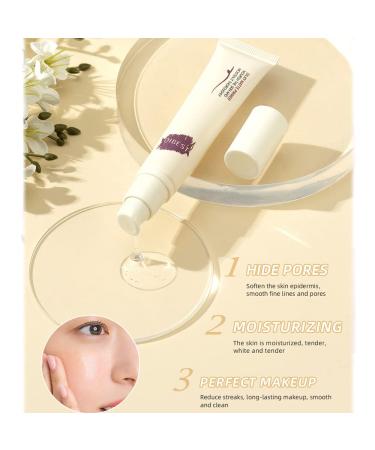 QiBest Nude Makeup Primer | Long-Lasting Concealer & Moisturizer | Blocks Pores | Brightens Skin Tone | Daily Skin Care Cream - Buy Online on GoSupps.com