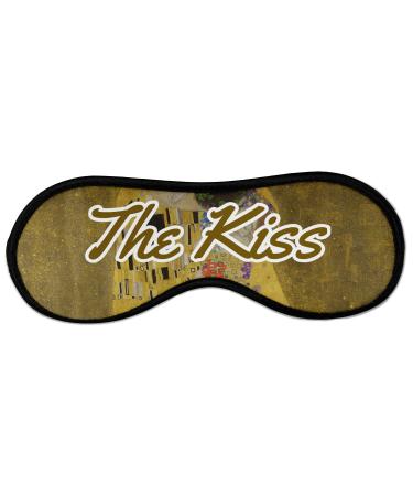 Personalized The Kiss (Klimt) - Lovers Sleeping Eye Masks - Large