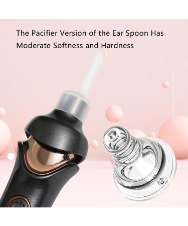 Cohbskj Tweddy Smart Ear Wax Remover Tweddy Smart Ear Wax Vacuum Earwax Remover Tool Earwax Removal Kit With Light Electric Ear Wax Removal Otoscope With Light For Children Adult (Black-2PCS) - Buy Online on GoSupps.com