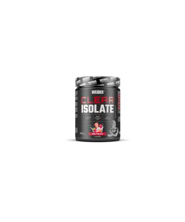 WEIDER Clear Whey Isolate, fruity Whey Protein Isolate with high Protein content for fresh Eiweiß Shakes, erstklassiges Eiweißpulver in Premiumquality, zuckerfrei, Red Fruits, 500g