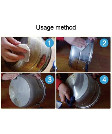 Stainless Steel Cleaning Paste - Rust Stains Removal Cream for Metal - Multipurpose Polishing Cream for Aluminum Chrome Stainless Steel and Other Metals - Buy Online on GoSupps.com