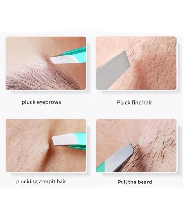 Majestics Weird Tweezers - Professional Stainless Steel Precision Eyebrow Tweezers with Beveled Tips | Best for Your Daily Beauty Routine - Buy Online on GoSupps.com