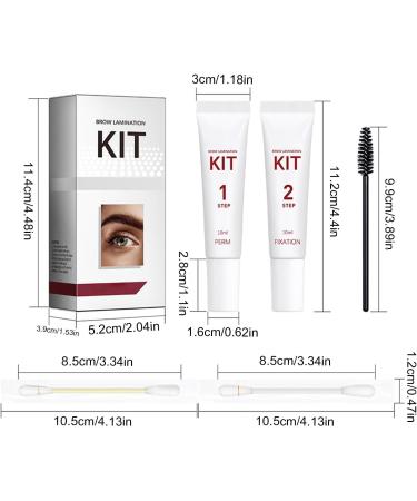 Eyebrow Dye Kit - Lash Lift And Tint Kit | Lash Lift Kit | Lasting Eyebrow Dye Kit Mild | Lash And Brow Tint Kit | Fuller And Messy Eyebrows Kit | Professional Formula Brow Tint For Salon & Home Use - Buy Online on GoSupps.com