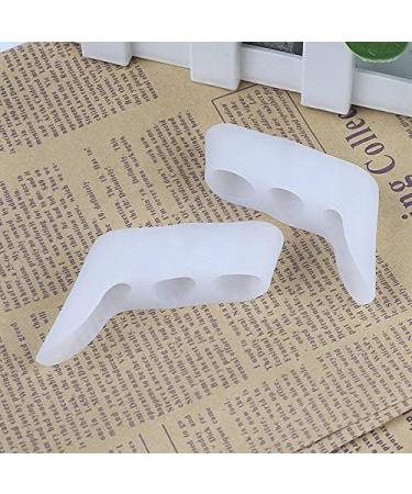 Greatangle UK Silicone Toe Separator - 3-Hole Small Toe Varus Correction for Overlapping Toes - Foot Care for Men & Women - Buy Online on GoSupps.com