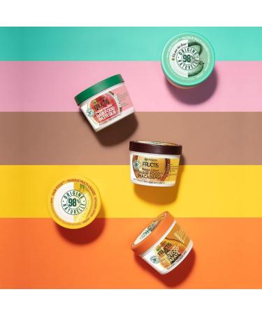 Garnier Fructis Masque Lissant Multi-Usages Macadamia - Pour Cheveux Secs et Rebelles - 390 ml - Buy Online on GoSupps.com