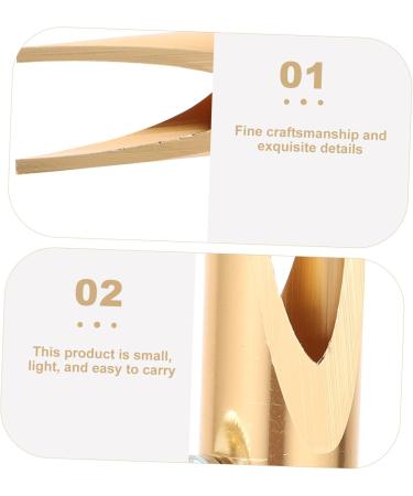 Angoily Eyebrow Sharpening Tool Make up Pencil Sharpener Manual Pencil Sharpener Makeup Sharpener Lip Pencil Eyeliner Pencil Eyeliner Sharpener Miss Aluminum Alloy Cylinder Golden 4.5x2cm - Buy Online on GoSupps.com