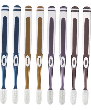 Buy Housoutil 16 StK Nano Toothbrush - Soft Travel Toothbrush with Replacement Heads | Durable Camping Accessories in Multiple Colors - Buy Online on GoSupps.com
