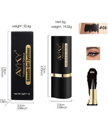 SSKHE Eyeliner waterproof kajal pencil long lasting high coverage eye pencil black durable water resistant eye makeup kajal - Buy Online on GoSupps.com