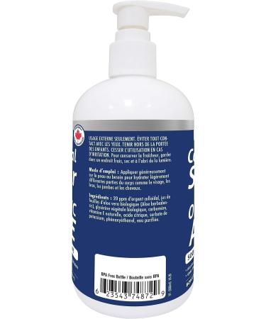 Naka Platinum Colloidal Silver + ORGANIC ALOE Soothing Moisturizer BONUS SIZE 340 ml (300+40 FREE) - Buy Online on GoSupps.com