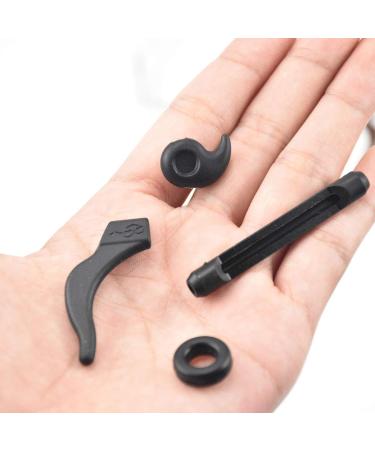 Jinlaili Anti-Slip Glasses Holders - 24 Pairs Silicone Rings for Secure Reading & Everyday Use - Buy Online on GoSupps.com
