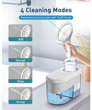 Electric Ear Wax Removal Kit - Earigator Ear Cleaning System for Adults - Power Ear Cleaner & Flushing Kit - Human White - Buy Online on GoSupps.com