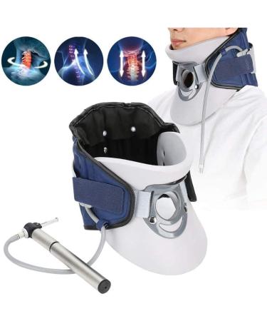 ININOSNP Portable Inflatable Cervical Collar Brace - Adjustable Neck Pain Relief & Posture Corrector for Ultimate Comfort - Buy Online on GoSupps.com