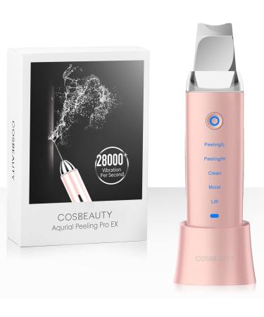COSBEAUTY Skin Scrubber Skin Spatula  4 in 1 Versatile Skincare Device for Exfoliating | Blackhead Remover Tool | Skincare Moist Assistor | Edema & Wrinkles Reduce  Wireless Charging  IPX6 Waterproof Pink - Buy Online on GoSupps.com