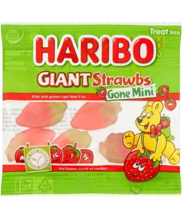 Haribo Mini Bags Gift Box Set - 20 chewy treat size fruit gummies Bulk Sweets for Kids Ideal as Hamper Letterbox Gifts 20 Packet Mixed Box - Buy Online on GoSupps.com