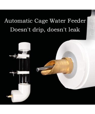 Bird Drinker Waterer Parrot - Automatic Drinking Device for Parakeet, Cockatiel, Conure, Lovebird, African Grey, Macaw - Medium Size - Buy Online on GoSupps.com