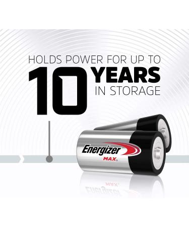 Buy Alkaline C Batteries 1.5V - Max Power Long Lasting | International Shipping - Buy Online on GoSupps.com