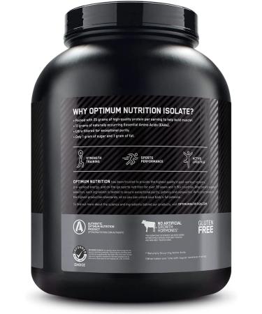 Optimum Nutrition Whey Protein Isolate - Chocolate Milkshake 5.02 LBS - High Quality Protein Supplement - Buy Online on GoSupps.com