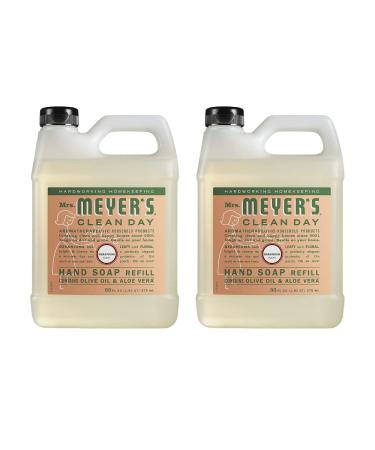 Mrs. Meyer's Hand Soap Refill Made with Essential Oils Biodegradable Formula Geranium 33 Fl. Oz - Pack Of 2 - Buy Online on GoSupps.com