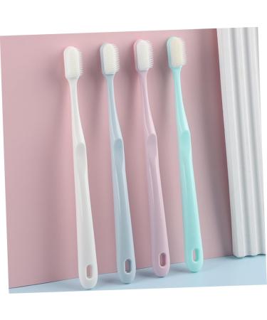 Gatuida 4-Pack Charcoal Disposable Toothbrushes - Portable & Gentle Cleaning for Pregnant Women | Professional Hotel Quality - Buy Online on GoSupps.com