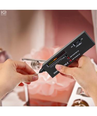 Diamond Checker Electronic Kit - Professional Gemstone Jewelry Tester with LED Pen & Case - Buy Online on GoSupps.com