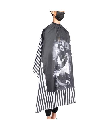 Hair Capes Professional Haircut Barber Cape Adjustable Hairdressing Salon Cape Hair Salon Cape Barber Hair Cutting Cape Waterproof Haircut Styling Cape for Hairstylist