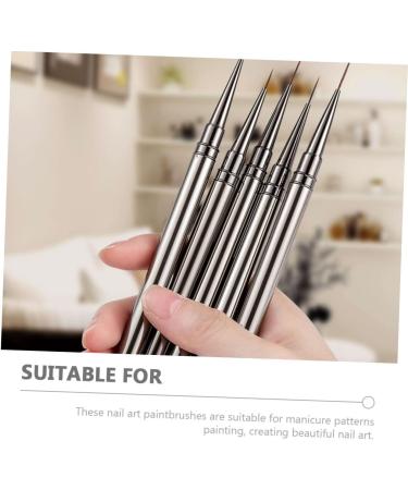 BELLIFFY Nail Art Drawing Pen Nail Art Pens Nail Drawing Pens Nail Art Liner Pens Nail Pens Nail Art Supplies Manicure Drawing Tool Nails Brush Pen Nail Salon Supplies Nail Line Pens 18x1cm As Shown 1 - Buy Online on GoSupps.com