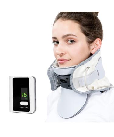 Flatible neck neck traction device air pump-neck traction device adjustable neck extension (electrical inflatable model)