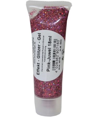 Eulenspiegel Glitter Gel 18ml - Pink Jewel Body Glitter for Make-up Carnival & Festival - Buy Online on GoSupps.com