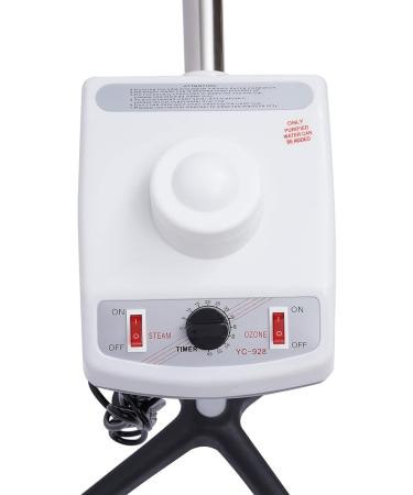  HUOMMGS face steamer 750w standing sauna mobile pore cleaner spa with 4 wheels 750ml cosmetic with 180 rotating nozzle height adjustable facial steamer for - Buy Online on GoSupps.com