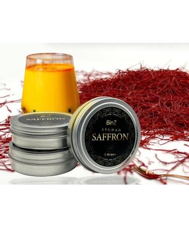 Premium Organic Super Negin Saffron Threads - 1 Gram | Grade A+ Saffron Spice for Cooking & Tea - Buy Online on GoSupps.com