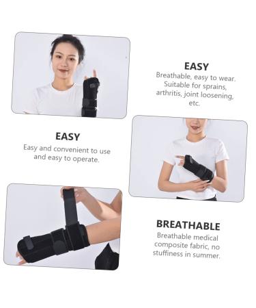 FRCOLOR Hand Splint for Basketball & Carpal Tunnel - Adjustable Finger & Thumb Support Wristband | International Shipping - Buy Online on GoSupps.com