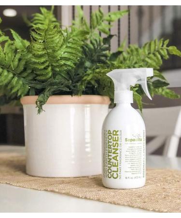 Sapadilla Rosemary + Peppermint Variety Pack - 16 oz Hand Soap, Dish Soap, Countertop Cleanser - Buy Online on GoSupps.com