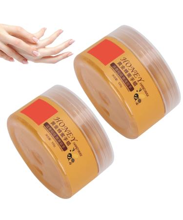 Hand Wax 2 Pack Honey Hand Wax Exfoliating Hand Mask Whitening Moisturizing Hand Care Supplies for Every Skin Type