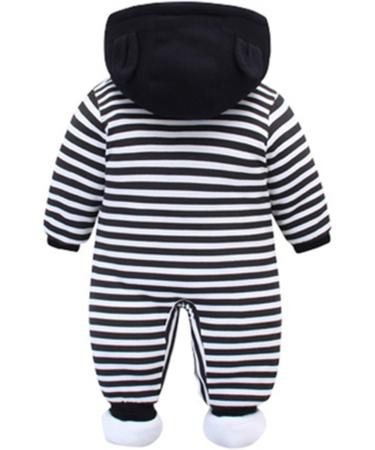 Vine Baby Thicken Snowsuit Romper | Fall/Winter Infant Jumpsuit Outfit - 6 Months - Buy Online on GoSupps.com