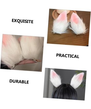 FRCOLOR 3 Pairs Hair Accessories for Women Bunny Ear Bobby Clips Barrettes for Kid Hair Accessories Rabbit Clip Hair Clip Hair Accessories Headband Cats and Dogs Fabric Women's - Buy Online on GoSupps.com