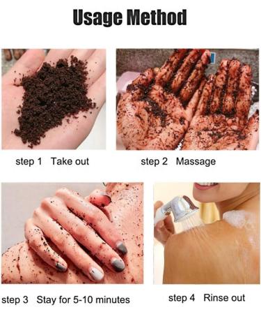250ml Coffee Exfoliating Scrub for Face and Body Comprehensive Deep Cleaning and Dead Skin Removal Cream - Buy Online on GoSupps.com
