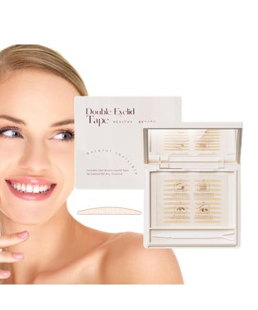 Eyelid Lifter Strips Sweatproof Invisible Eyelid Lift Strips Invisible Eyelid Lift Strips Glue- And Invisible Eyelashes For Uneven Mono-Eyelids Fulenyi M Crescent (120 Stickers)